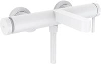 hansgrohe Wannenarmatur Finoris, Aufputz Badarmatur f&uuml;r 2 Funktionen, Mattwei&szlig;