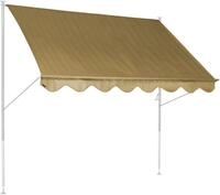 ANGERER Klemmmarkise Standard beige, 250 cm