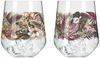RITZENHOFF 3701002 Gin-Glas 700 ml – Serie Schattenfauna Set Nr. 2 – 2...