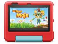 Fire 7 Kids-Tablet, 7-Zoll-Display, für Kinder von 3 bis 7 Jahren, 16 GB, rot