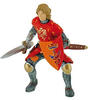 Bullyland 80786 - Spielfigur Prinz in roter Rüstung mit Schild und Schwert,...