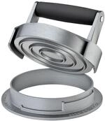 K&uuml;chenprofi Hamburgerpresse TRIO-KP1066823000/grau