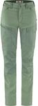 Fj&auml;llr&auml;ven Damen Abisko Midsummer Zip Off Hose, Jade Green/Patina Green, 38