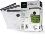 CASO Vacu ZIP-Bags 20x23 cm, 20 Beutel, SousVide geeignet, BPA Frei, mit 150 &micro;m