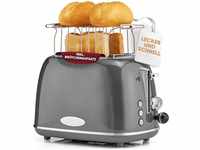 ProfiCook® Toaster im stilvollen Vintage-Design | Toaster 2 Scheiben mit...