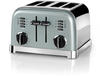 Cuisinart CPT180GE Style Collection 4-Schlitze-Toaster, Edelstahl, helles