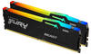 Kingston FURY Beast Schwarz RGB 16GB 5200MT/s DDR5 CL40 DIMM Desktop Gaming...