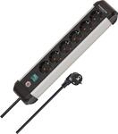 Brennenstuhl Premium-Alu-Line Steckdosenleiste 6-Fach/Steckerleiste aus...