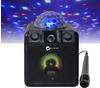 N-Gear DISCO410 Karaoke & Party Bluetooth Lautsprecher mit Discokugel, Mikrofon...