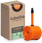Tubo-Schlauch &ndash; CX/Gravel &ndash; 700c/28 Zoll &ndash; 42-mm-Ventil &ndash; Orange