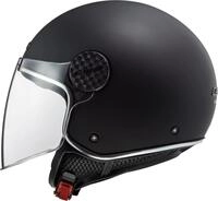 LS2, Jet-Motorradhelm SPHRE LUX Matt Black, M
