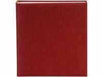 Goldbuch 27 707 Fotoalbum Summertime Rot mit 60 weißen Seiten, Jumbo Fotobuch...