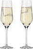RITZENHOFF 3711002 Champagnerglas 250 ml – Serie Kristallwind Set Nr. 2 – 2