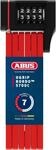 ABUS Faltschloss Bordo uGrip 5700C SH mit Halterung - Fahrradschloss mit...