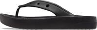 Crocs Herren Classic Platform Flip W Flip, Black, 42/43 EU