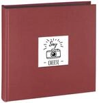 Hama Fotoalbum Jumbo 30x30 cm (Fotobuch mit 100 schwarzen Seiten, Album f&uuml;r 400