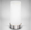 B.K.Licht - Nachttischlampe Touch Dimmbar in 3 Stufen, E14 Fassung, Zylinder...