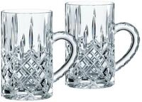 Nachtmann Teegl&auml;ser mit Henkel, 2-teiliges Set, 256 ml, Noblesse, 103767,...