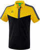 Erima Herren Squad Sport Poloshirt, gelb/schwarz/Slate Grey, XXL