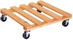 WAGNER Pflanzenroller PALETTI 38 x 38 x 9,5 cm I Blumenroller f&uuml;r Au&szlig;enbereich +