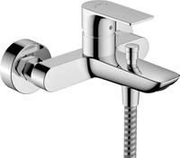 hansgrohe Wannenarmatur Rebris E, Aufputz Badarmatur f&uuml;r 2 Funktionen, Chrom