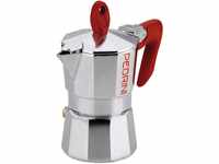 PEDRINI Kaffeemaschine, Moka für Espresso, Aluminiumlegierung EN 601,...