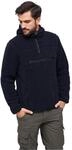 Brandit Teddyfleece Worker Pullover, Farbe: Navy, Gr&ouml;&szlig;e: XL