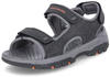 Skechers Herren Tresmen-Garo Open Toe Water Sandal, Black Synthetic, 44 EU
