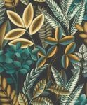 Rasch Tapeten Vliestapete (Botanical) Schwarz 10,05 m x 0,53 m Florentine III 485561
