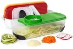 OXO Good Grips Reibe- und Hobel-Set mit Spiralschneider, aus ge&auml;tztem Edelstahl &ndash;