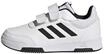 adidas Unisex Baby Tensaur Hook and Loop Shoes, Cloud White/Black/Core Black, 19 EU