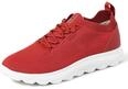 Geox Man U SPHERICA Sneakers DK RED/LT Grey 42_EU