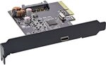Inline&reg; Schnittstellenkarte, PCIe x4, USB 3.2 Gen.2x2, 1x USB Typ-C, inkl.