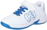 Kempa ATTACK 2.0 JUNIOR Handball Sneaker wei&szlig;/classic blau cloud, Gr&ouml;&szlig;e 28 EU