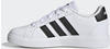 adidas Unisex Kinder Grand Court Sneakers, Ftwr White/Core Black/Core Black, 31 1/2