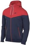 NIKE DA0001-410 M NK WVN LND WR HD JKT Sweatshirt Men's Mitternacht Marine/LT
