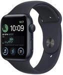 Apple Watch SE (2. Generation) (GPS, 44mm) Smartwatch - Aluminiumgeh&auml;use