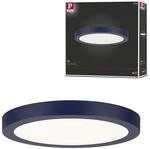 Paulmann 70986 LED Panel Abia 300mm Warmwei&szlig; rund incl. 1x22 Watt Nachtblau...