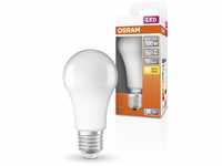 OSRAM LED Star Classic A100 LED Lampe für E27 Sockel, Birnenform, matte Optik,...