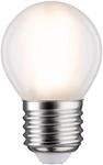 Paulmann 28634 LED Lampe Filament Tropfen 5W Klassik Leuchtmittel Matt 2700K