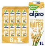 Alpro Haferdrink Original Natur Pflanzlicher Drink Vegan 8x1L