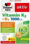Doppelherz Vitamin K2 + D3 1000 I.E. - Vitamin D und K tragen im Zusammenspiel...