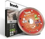 kwb AGGRESSO-FLEX&reg; Diamanttrennscheibe &oslash; 125 mm mit extra d&uuml;nnem Turborand,