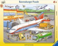 Ravensburger Puzzle Kleiner Flugplatz - 40 Teile Puzzle ab 4 Jahre | 40 Teile