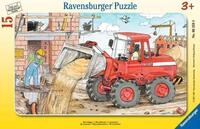 Ravensburger Puzzle Mein Bagger - 15 Teile Puzzle ab 3 Jahre