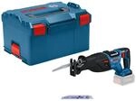 Bosch Professional 18V System BITURBO Akku S&auml;bels&auml;ge GSA 18V-28 (inkl. L-BOXX, ohne