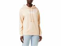 Levi's Damen Graphic Standard Hooded Sweatshirt Hoodie, Poster Logo Fleece Peach