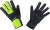 GORE WEAR Unisex Thermo Handschuhe, GORE WINDSTOPPER, Gr. 11, Schwarz/Neon-Gelb