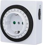 UNITEC Tages-Zeitschaltuhr, mechanisch, f&uuml;r Innenbereich IP20, ansprechende