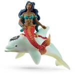 Schleich BAYALA | Isabelle auf Delfin 70719 | 8 x 15 x 18 cm | Spielfigur ab 5...